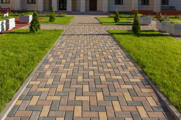 Residential Paver Driveway in San Mateo, CA